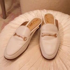 Sam Edelman Linnie Bit Mule, Bright White, Size 8.5